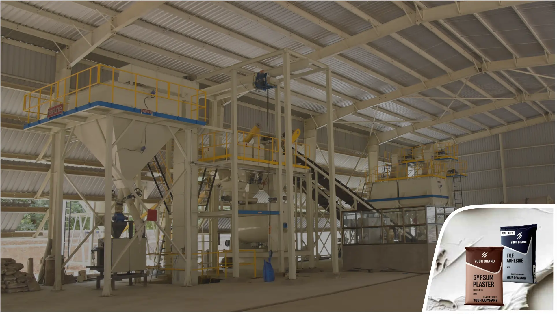 Dry Mix Mortar Production plant